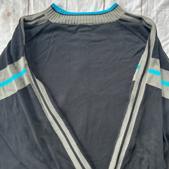 Vintage Liberty Blues full zip knit sweater Y2K retro big and tall grunge 8XL - Picture 10 of 12